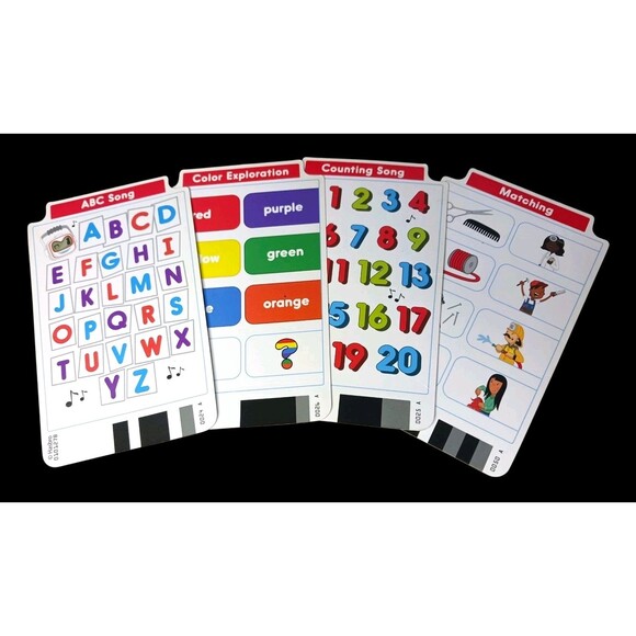 Playskool Alphie Talking Learning Robot w/ 25 Cards Tested 2009 Hasbro EUC Video - Picture 6 of 7